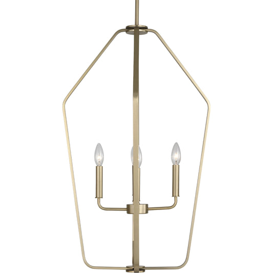 Kennan Four Light Chandelier by Generation Lighting. Made from steel in a unique style.