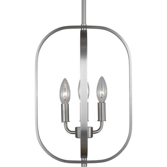 Loretto 3-Light Chandelier by Generation Lighting. Made from steel in a unique style.