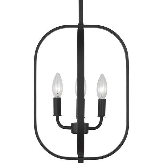 Loretto 3-Light Chandelier by Generation Lighting. Made from steel in a unique style.