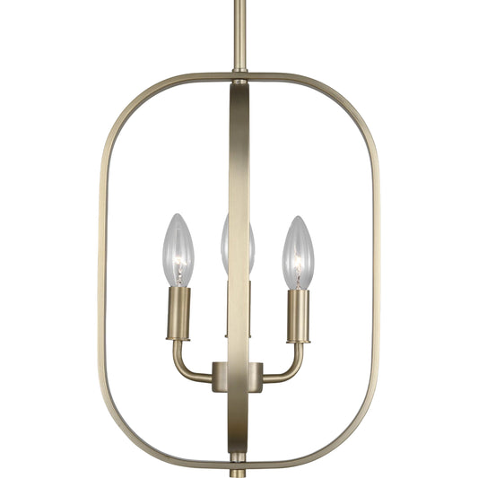 Loretto 3-Light Chandelier by Generation Lighting. Made from steel in a unique style.
