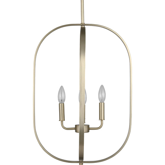 Loretto 4-Light Chandelier by Generation Lighting. Made from steel in a unique style.