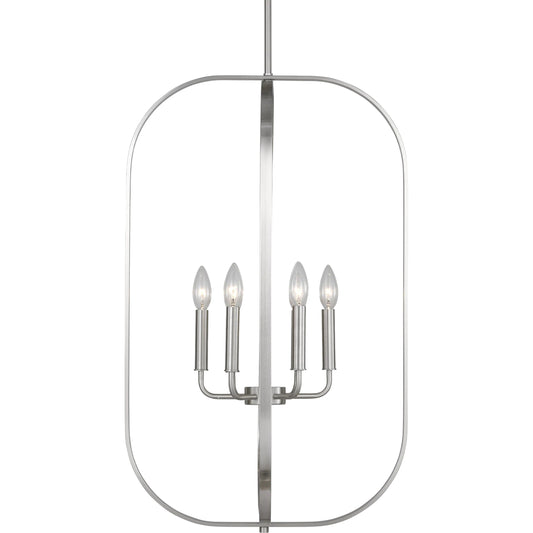 Loretto 6-Light Chandelier by Generation Lighting. Made from steel in a unique style.