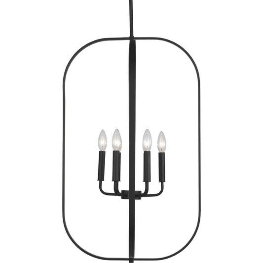Loretto 6-Light Chandelier by Generation Lighting. Made from steel in a unique style.