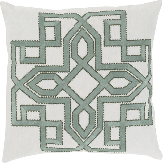 Gatsby Pillow - 33643 by Surya. Made from 100% linen in a modern style.