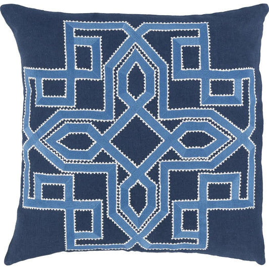 Gatsby Pillow - 33643 by Surya. Made from 100% linen in a modern style.