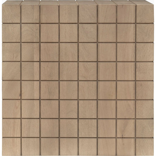 Geldrey End Table by Surya in lacquered. Made from mango wood in a unique style.