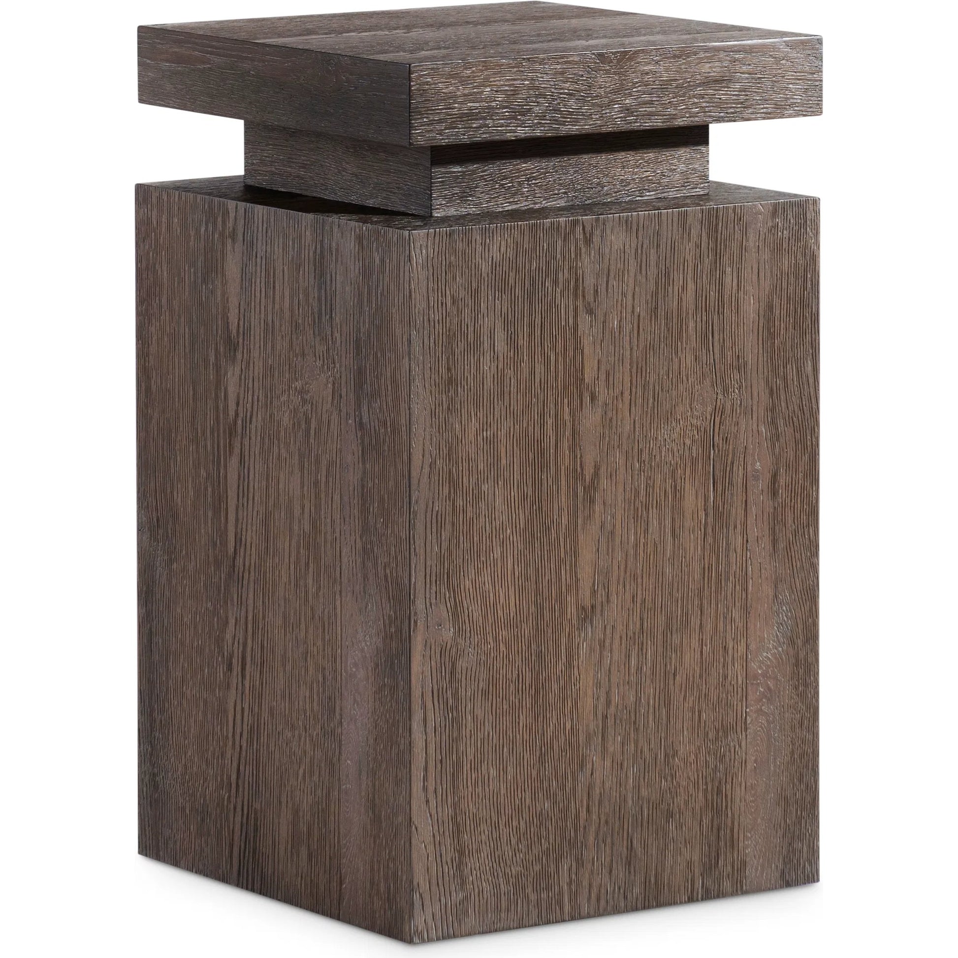 Outline Accent Table by Bernhardt in cassel. Made from wood in a transitional style.
