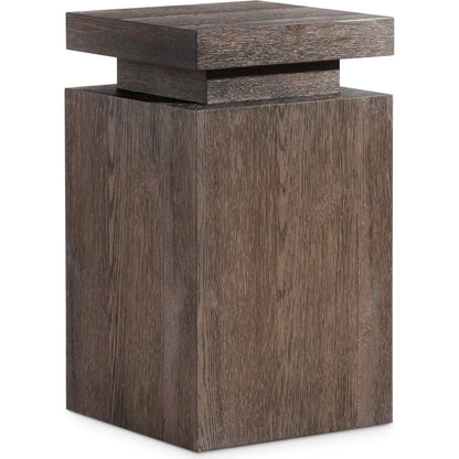 Outline Accent Table by Bernhardt in cassel. Made from wood in a transitional style.