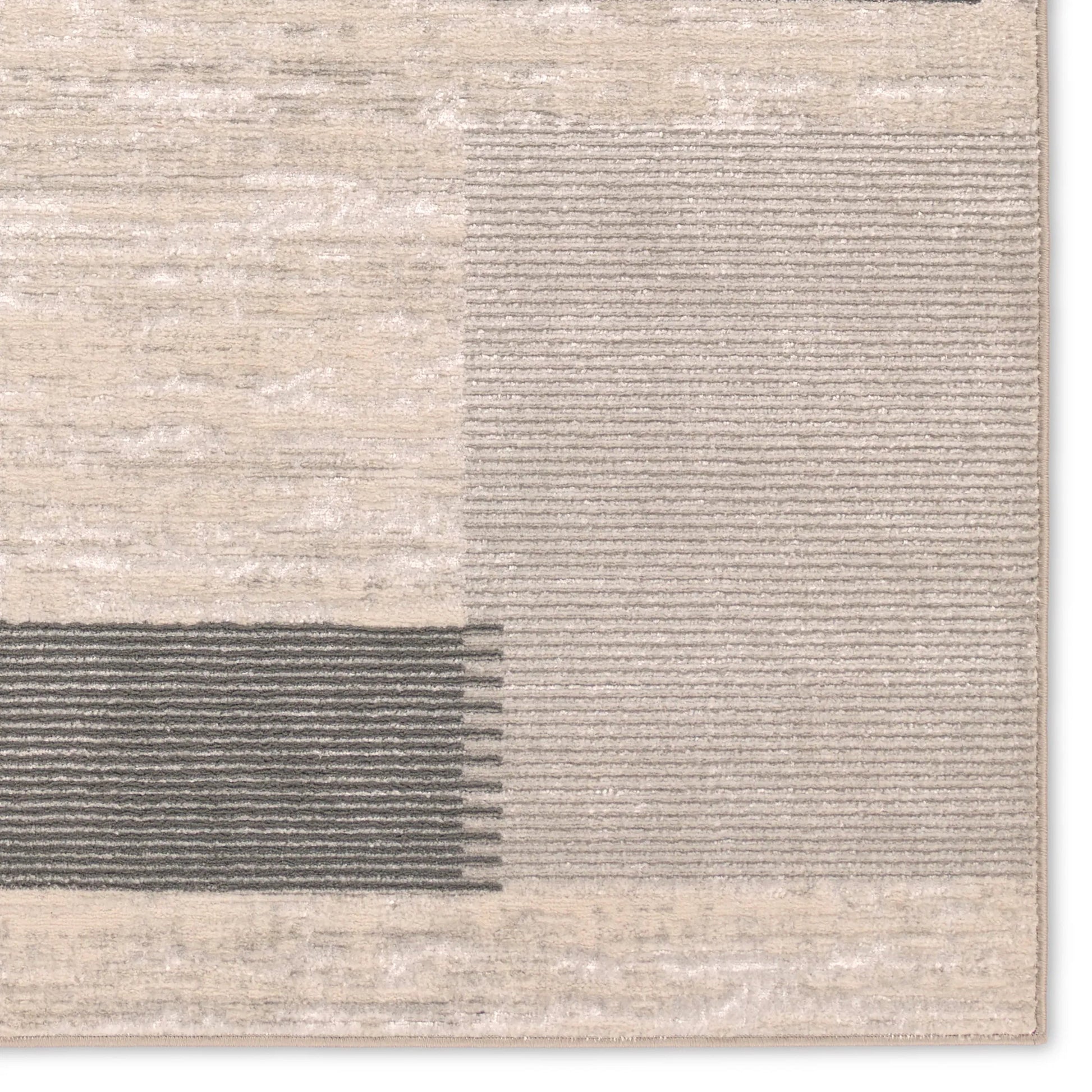 Gallium GLM01 Rug by Jaipur Living in cream, gray, beige. Made from 100% polyester in a unique style.