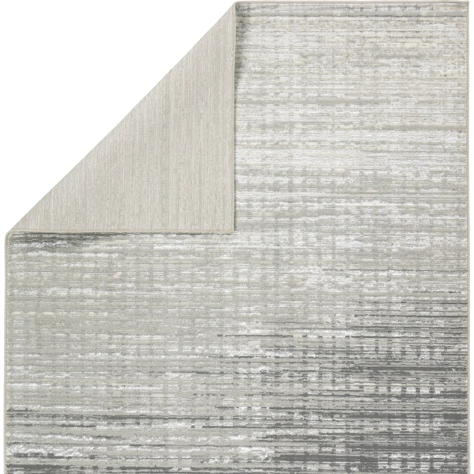 Gallium GLM02 Rug by Jaipur Living in dark gray, light gray. Made from 100% polyester in a unique style.