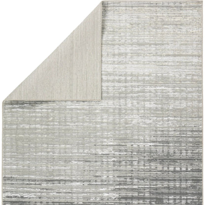 Gallium GLM02 Rug by Jaipur Living in dark gray, light gray. Made from 100% polyester in a unique style.