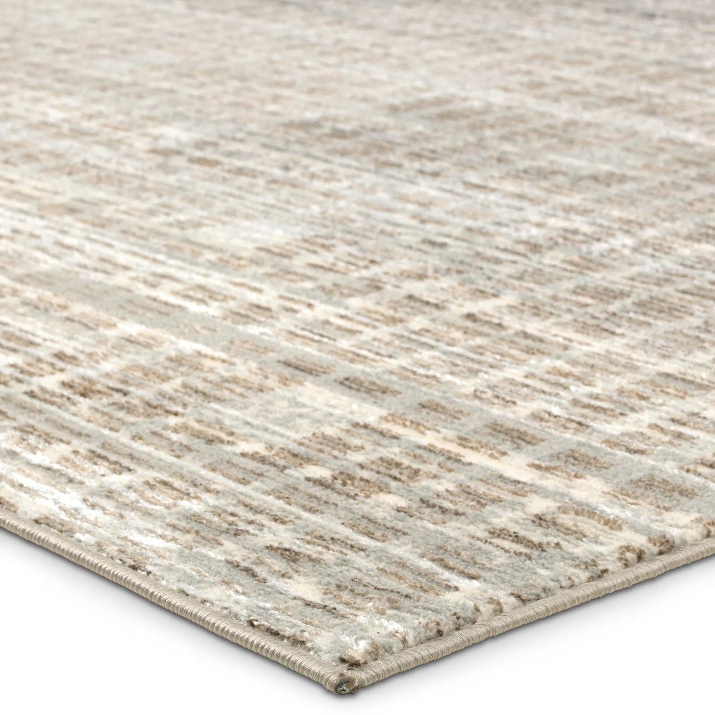 001 SI-2354519,SI-2354520,SI-2354522,SI-2354523,SI-2354524,SI-2386177 | Closeup | Gallium GLM03 Rug by Jaipur Living in taupe, gray. Made from 100% polyester in a unique style.