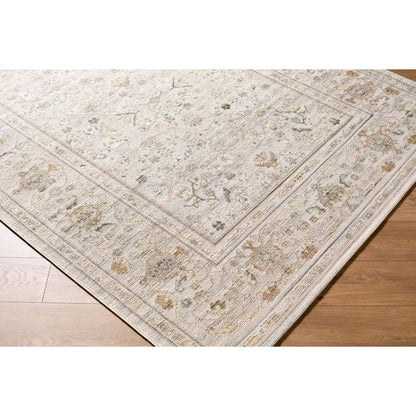 Goblen GLN-2300 Rug by Livabliss in ivory, taupe, sage, charcoal, sandstone. Made from wool, cotton, polyester in a unique style.
