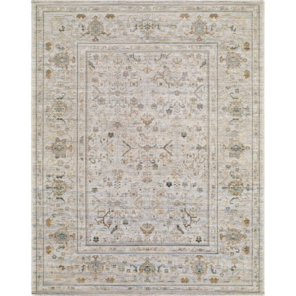 Goblen GLN-2300 Rug by Livabliss in ivory, taupe, sage, charcoal, sandstone. Made from wool, cotton, polyester in a unique style.