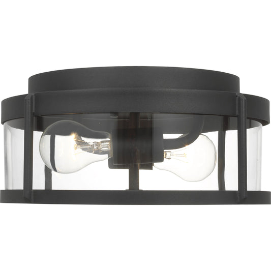 Luning Medium Flush Mount by Generation Lighting. Made from aluminum in a unique style.