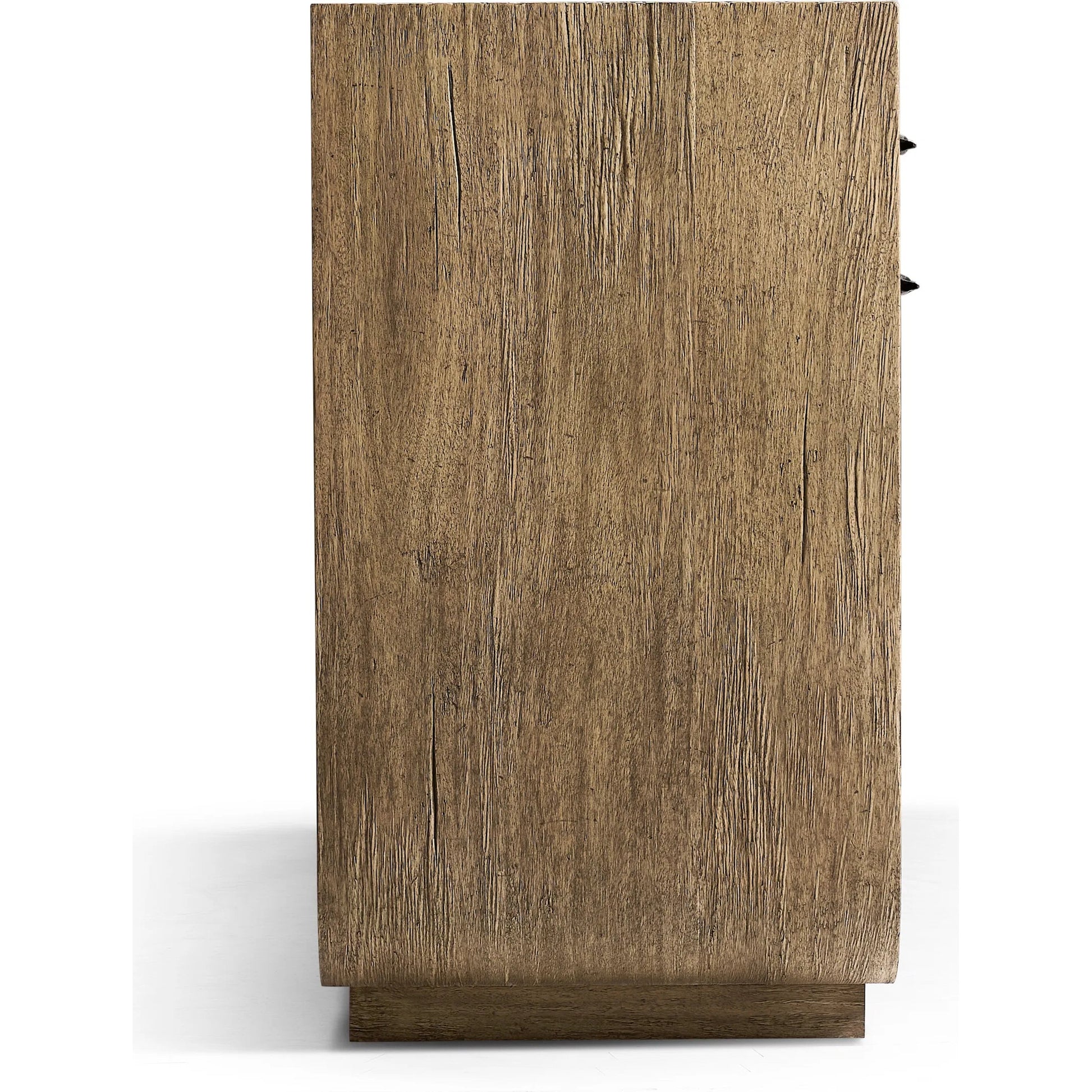 Stone Ridge Marble Credenza by Jonathan Charles in tully light acacia. Made from acacia in a modern style.