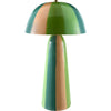 Green, Metallic Brass, White, Translucent