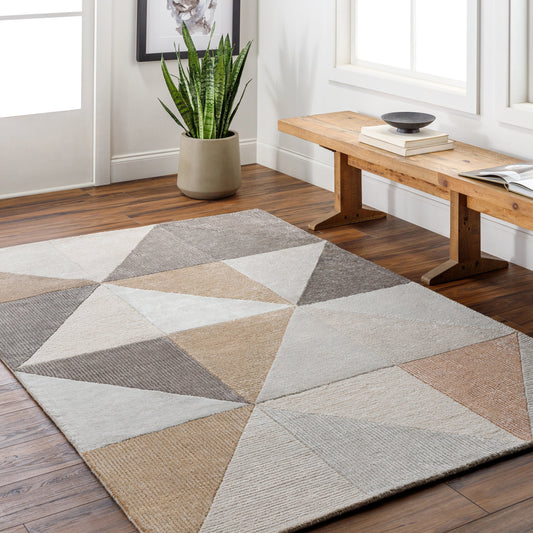 Glasgow Rug - 29176 by Livabliss. Made from 60% viscose, 40% wool in a unique style.