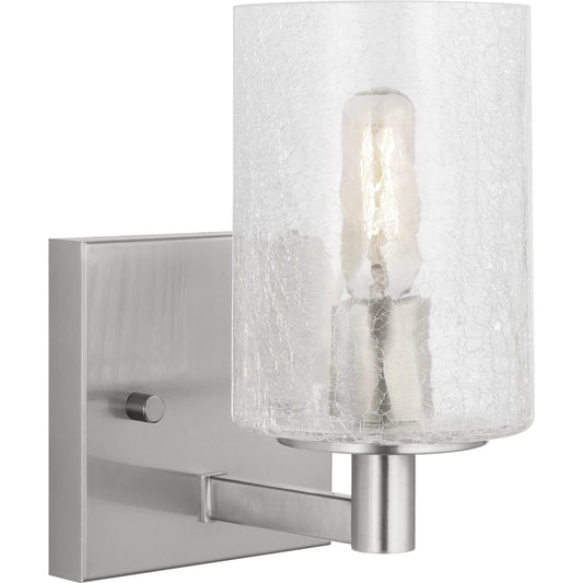 Parker One Light Bath Vanity Sconce by Generation Lighting. Made from steel in a unique style.