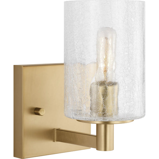 Parker One Light Bath Vanity Sconce by Generation Lighting. Made from steel in a unique style.