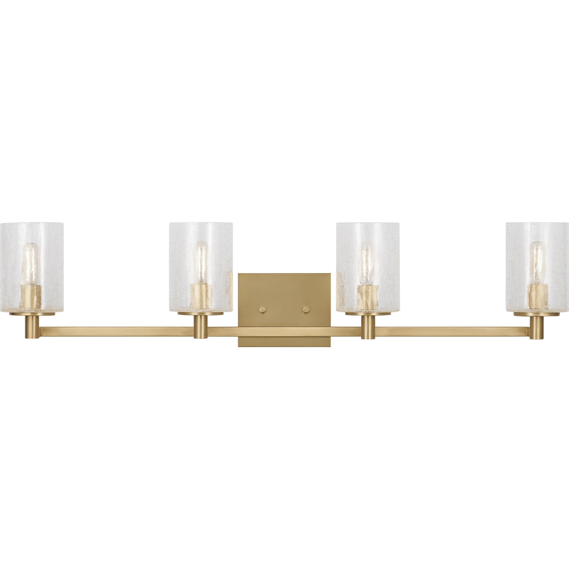 Parker Four Light Bath Vanity by Generation Lighting. Made from steel in a transitional style.