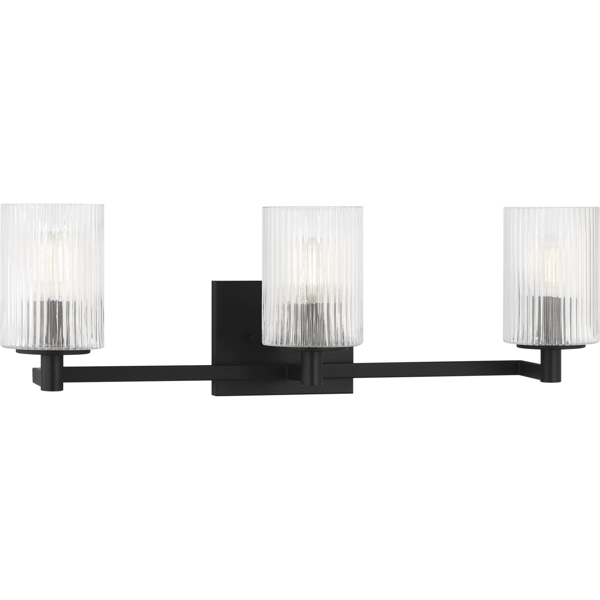 Lando Three Light Vanity Light by Generation Lighting. Made from steel in a transitional style.