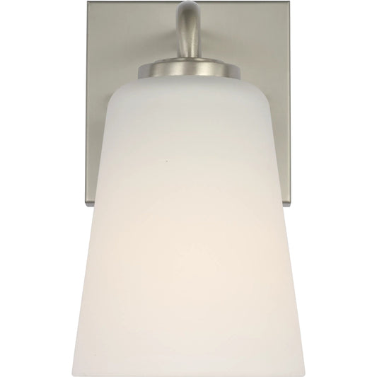 Miles Vanity Light by Generation Lighting. Made from steel in a unique style.