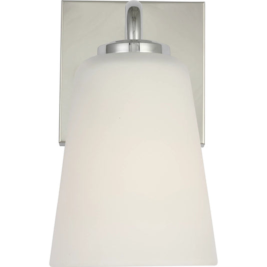 Miles Vanity Light by Generation Lighting. Made from steel in a unique style.