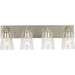 Miles Vanity Light by Generation Lighting. Made from steel in a traditional style.