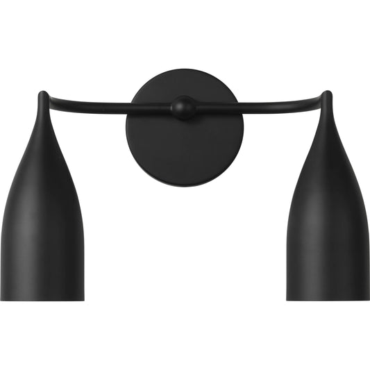 Maya Vanity Light by Generation Lighting. Made from steel in a unique style.