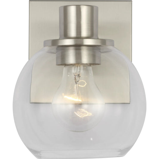 Rito Bath Vanity Light by Generation Lighting. Made from steel in a unique style.