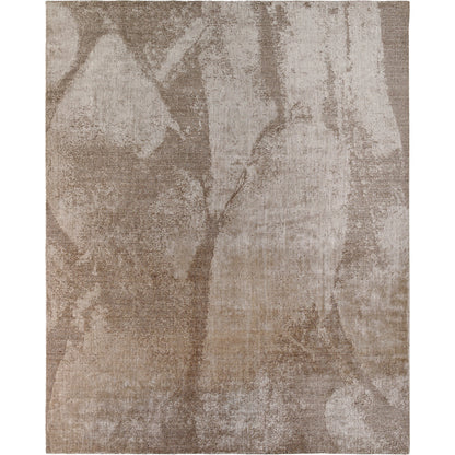 Glory GLY-2302 Rug by Surya in taupe, sandstone, driftwood, ash gray. Made from face: 65% wool, 35% viscose in a unique style.
