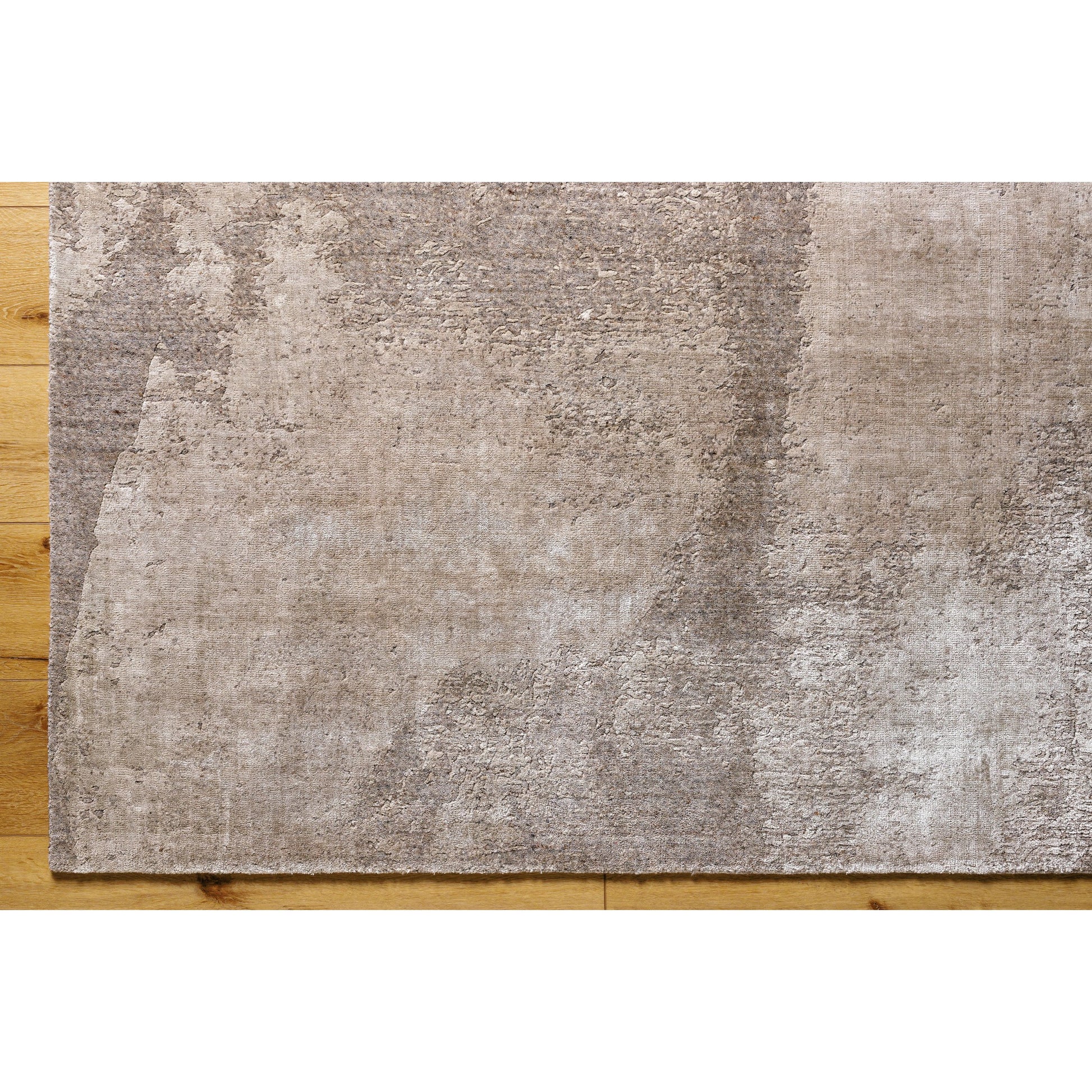 Glory GLY-2302 Rug by Surya in taupe, sandstone, driftwood, ash gray. Made from face: 65% wool, 35% viscose in a unique style.