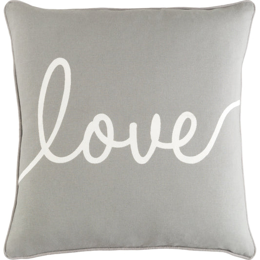 Glyph Pillow - 16319 by Surya. Made from 100% cotton in a modern style.