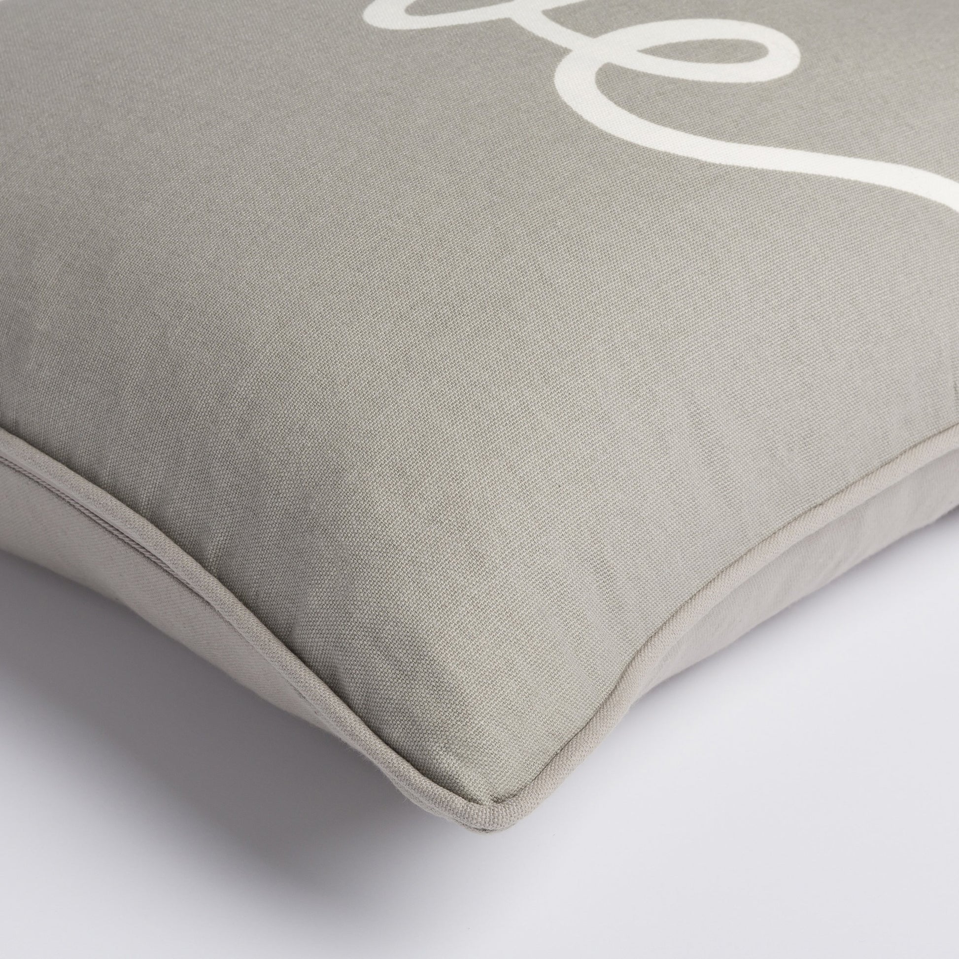 Glyph Pillow - 16319 by Surya in gray. Made from 100% cotton in a modern style.