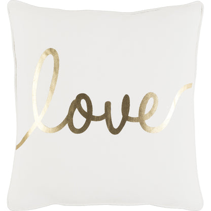 Glyph Pillow - 16319 by Surya in gray. Made from 100% cotton in a modern style.