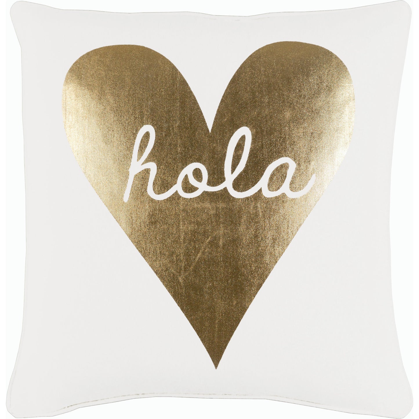 001 SI-1905409,SI-1905410 | Primary Silo | Glyph Pillow - 8906 by Surya in cream, metallic gold. Made from 100% cotton in a modern style.