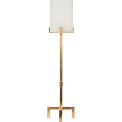 Winward Alabaster Lamp by Bradburn Home. Made from iron in a unique style.