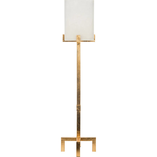 Winward Alabaster Lamp by Bradburn Home. Made from iron in a unique style.