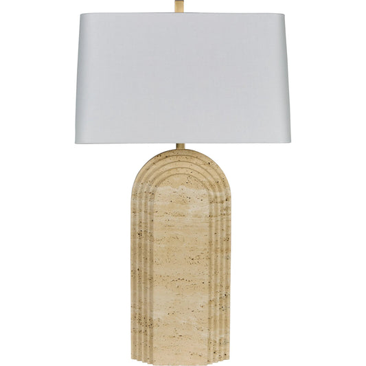 Maravilla Lamp by Bradburn Home. Made from stone in a unique style.