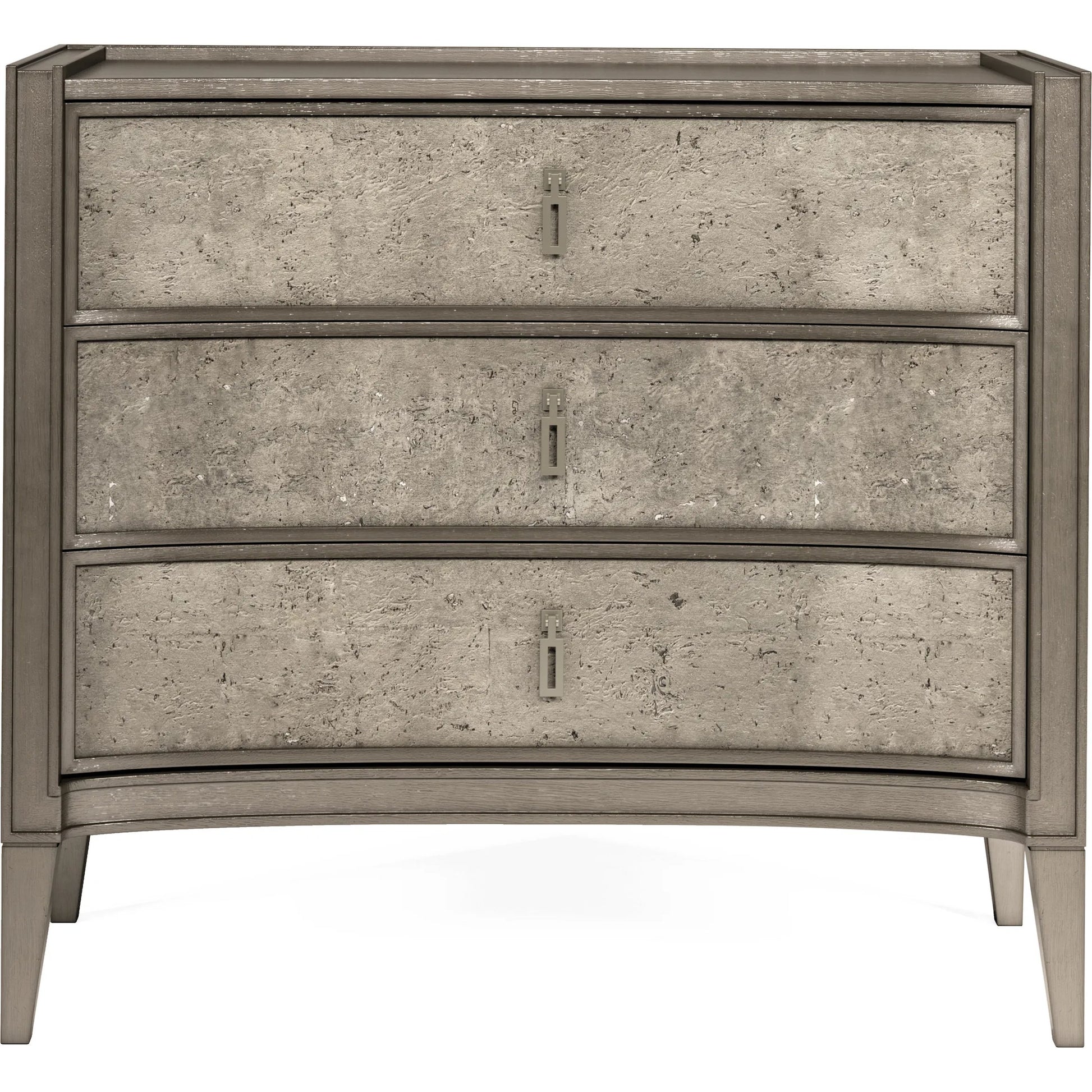 Cove Bachelor's Chest by A.R.T. Furniture in mica. Made from rubberwood solids, primavera veneers, metal in a transitional style.