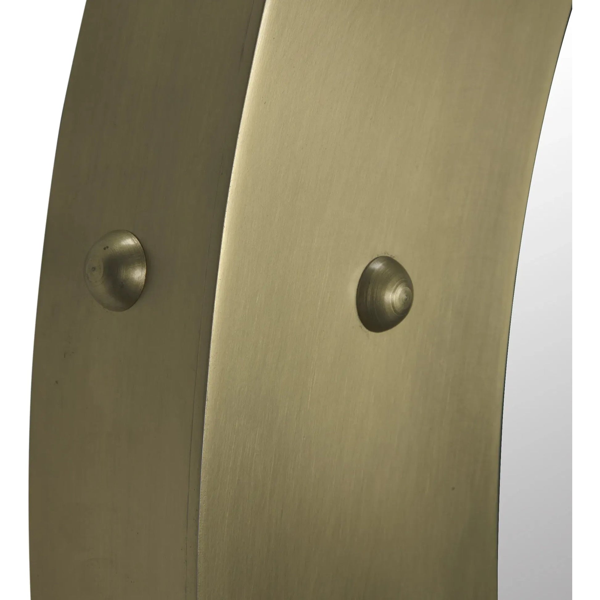 Clay Mirror by Noir. Made from metal in a modern style.