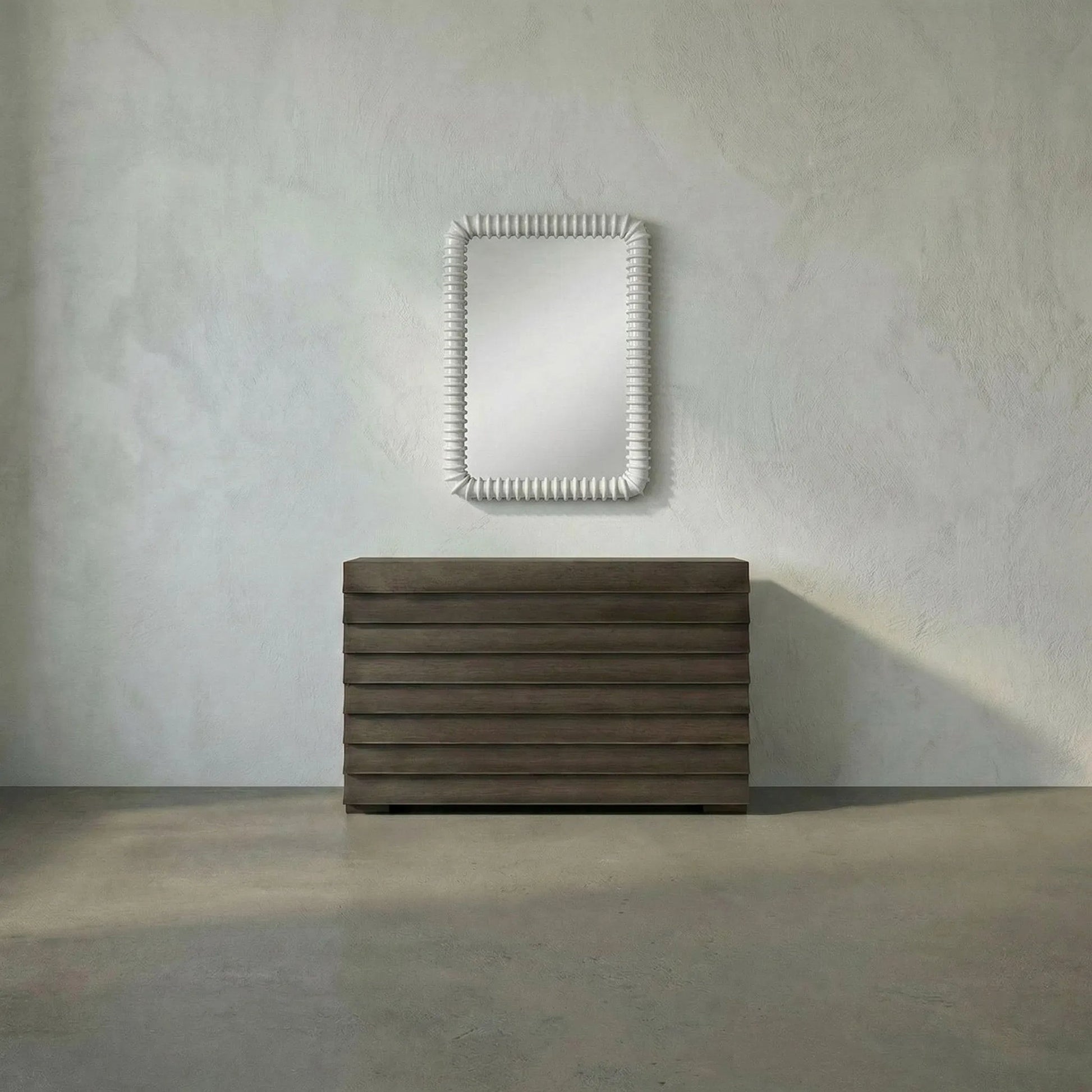 Toshi Mirror by Noir. Made from unique in a modern style.