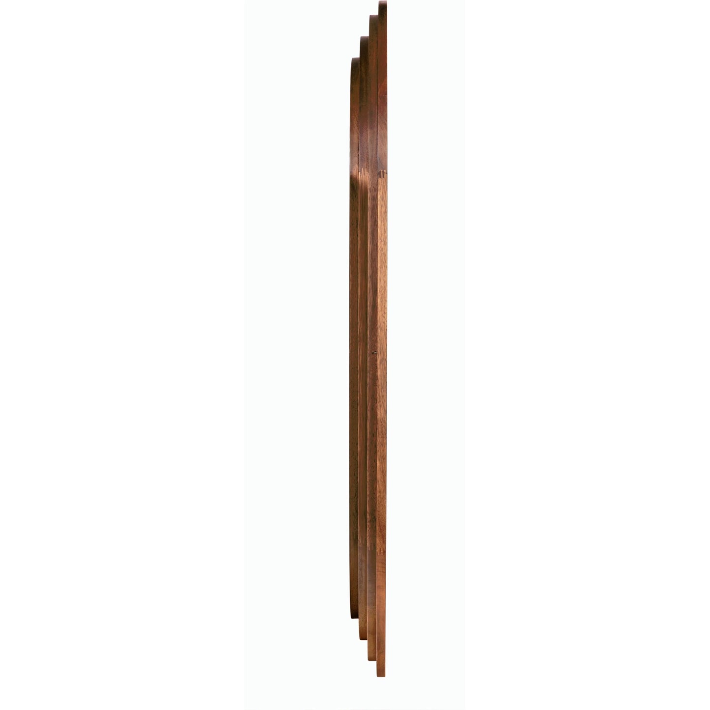 005 SI-2143528 | Unknown | New Fuss Mirror by Noir in dark walnut. Made from walnut in a modern style.