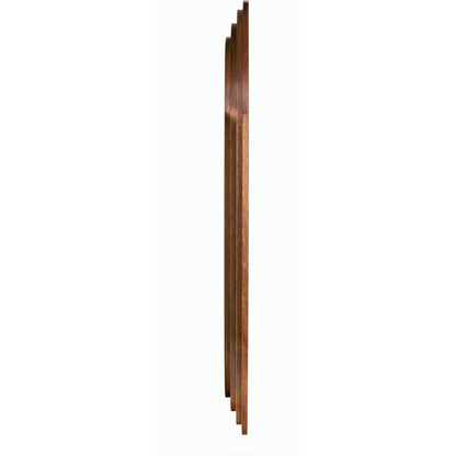 New Fuss Mirror by Noir in dark walnut. Made from walnut in a modern style.