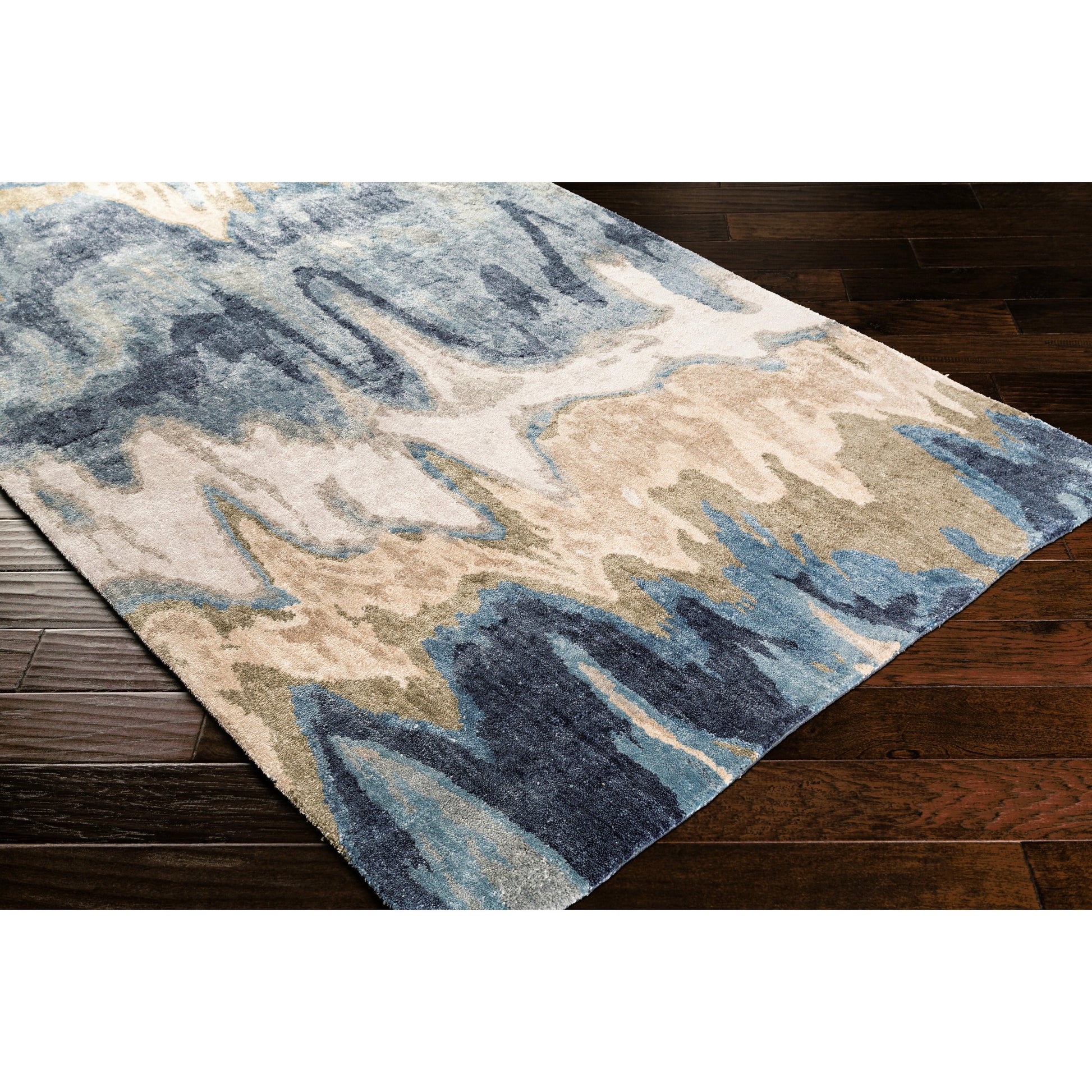 Gemini Rug - 12645 by Surya in beige, denim, navy, light gray. Made from unique in a unique style.
