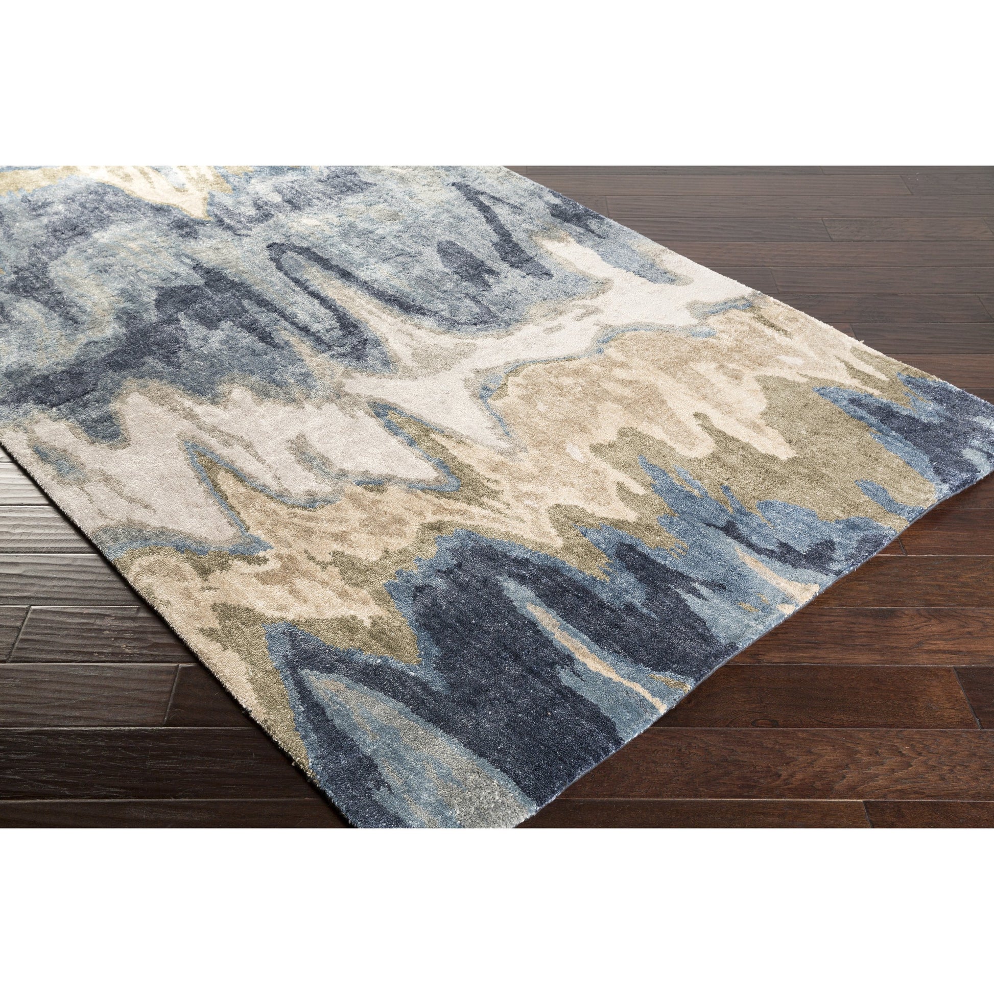 Gemini Rug - 12645 by Surya in beige, denim, navy, light gray. Made from unique in a unique style.