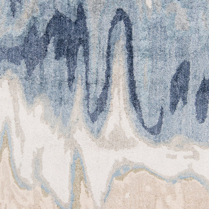 Gemini Rug - 12645 by Surya in beige, denim, navy, light gray. Made from unique in a unique style.