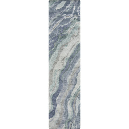 Gemini Rug - 12647 by Surya in charcoal, gray, light slate, off-white. Made from unique in a unique style.