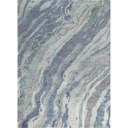 Gemini Rug - 12647 by Surya in charcoal, gray, light slate, off-white. Made from unique in a unique style.